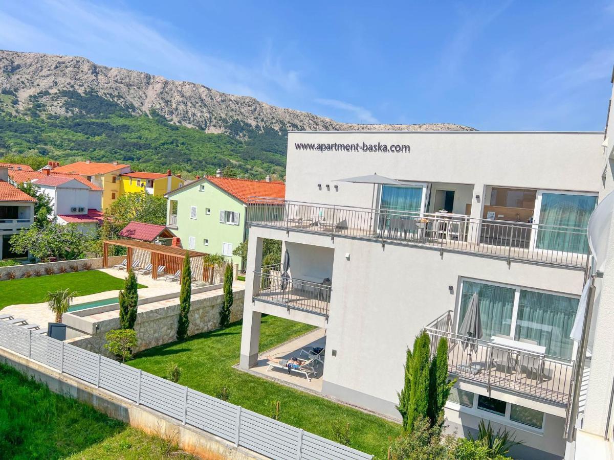 Apartment Baska, Exklusive Apartments Mit Poolarea In Baska, Krk - Kroatien Экстерьер фото