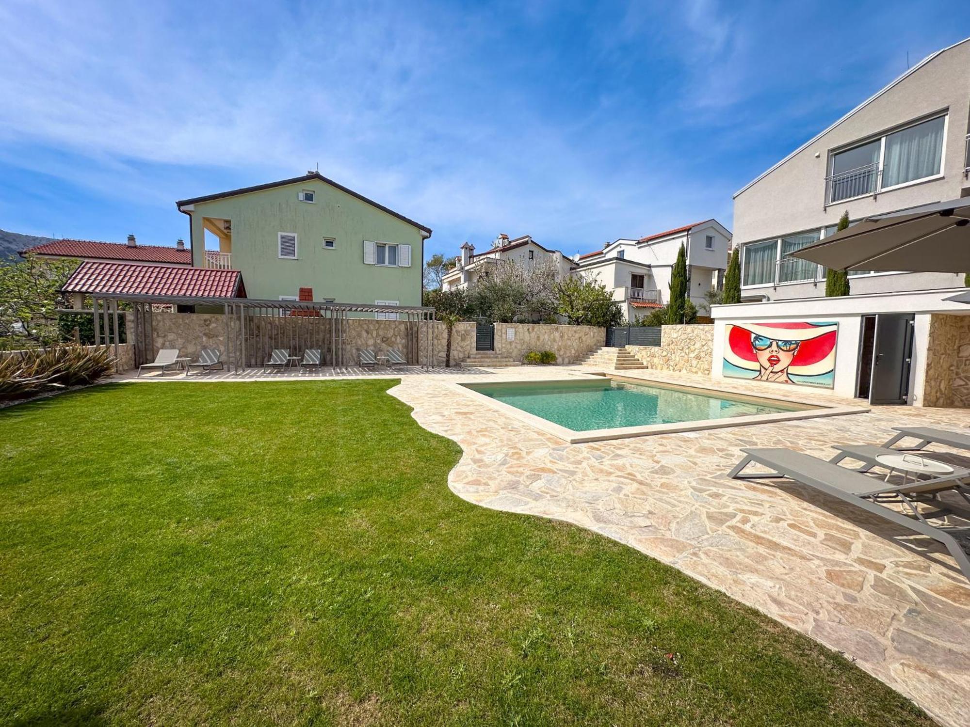 Apartment Baska, Exklusive Apartments Mit Poolarea In Baska, Krk - Kroatien Экстерьер фото