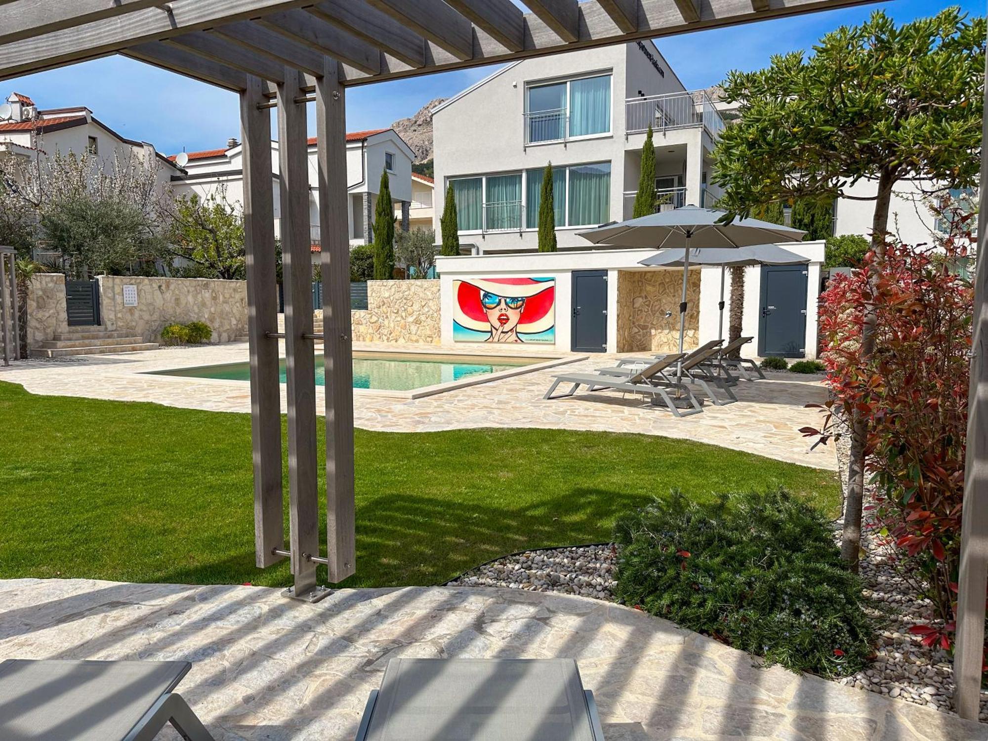 Apartment Baska, Exklusive Apartments Mit Poolarea In Baska, Krk - Kroatien Экстерьер фото
