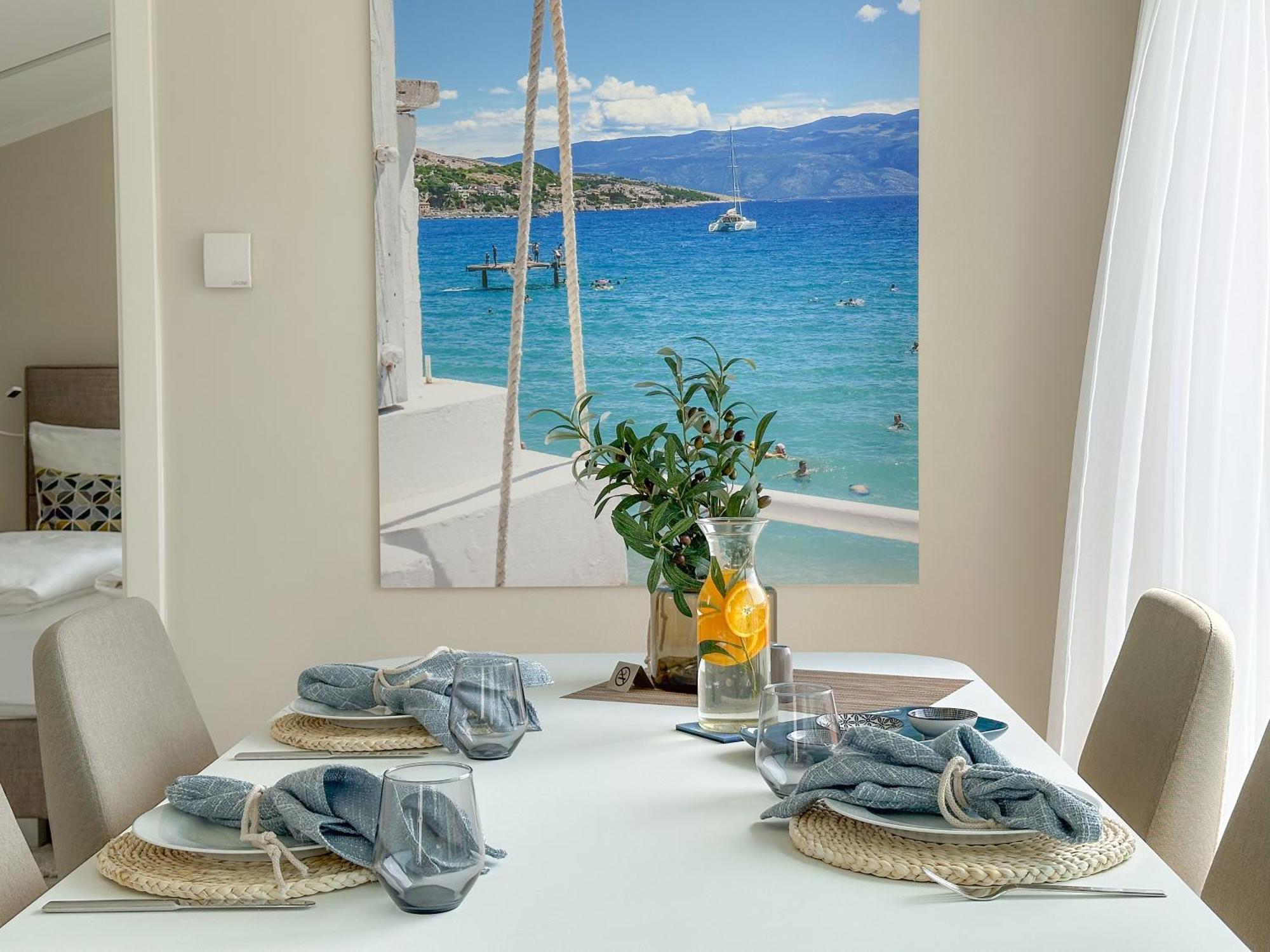 Apartment Baska, Exklusive Apartments Mit Poolarea In Baska, Krk - Kroatien Экстерьер фото