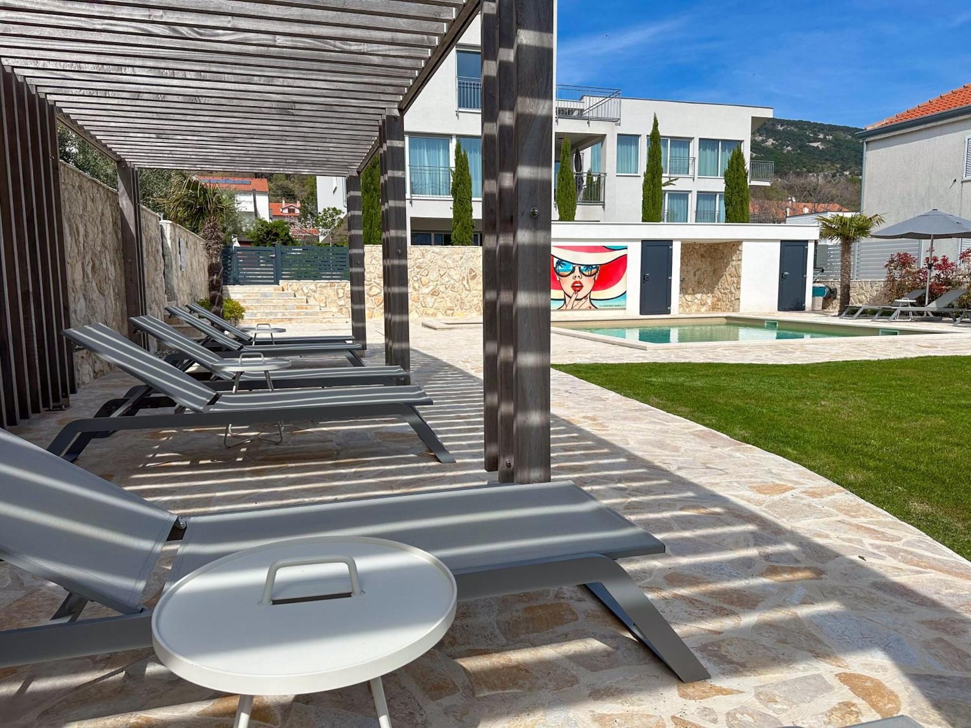 Apartment Baska, Exklusive Apartments Mit Poolarea In Baska, Krk - Kroatien Экстерьер фото