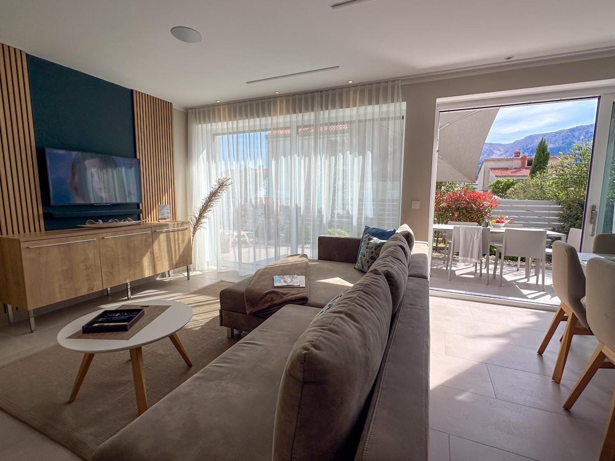 Apartment Baska, Exklusive Apartments Mit Poolarea In Baska, Krk - Kroatien Экстерьер фото